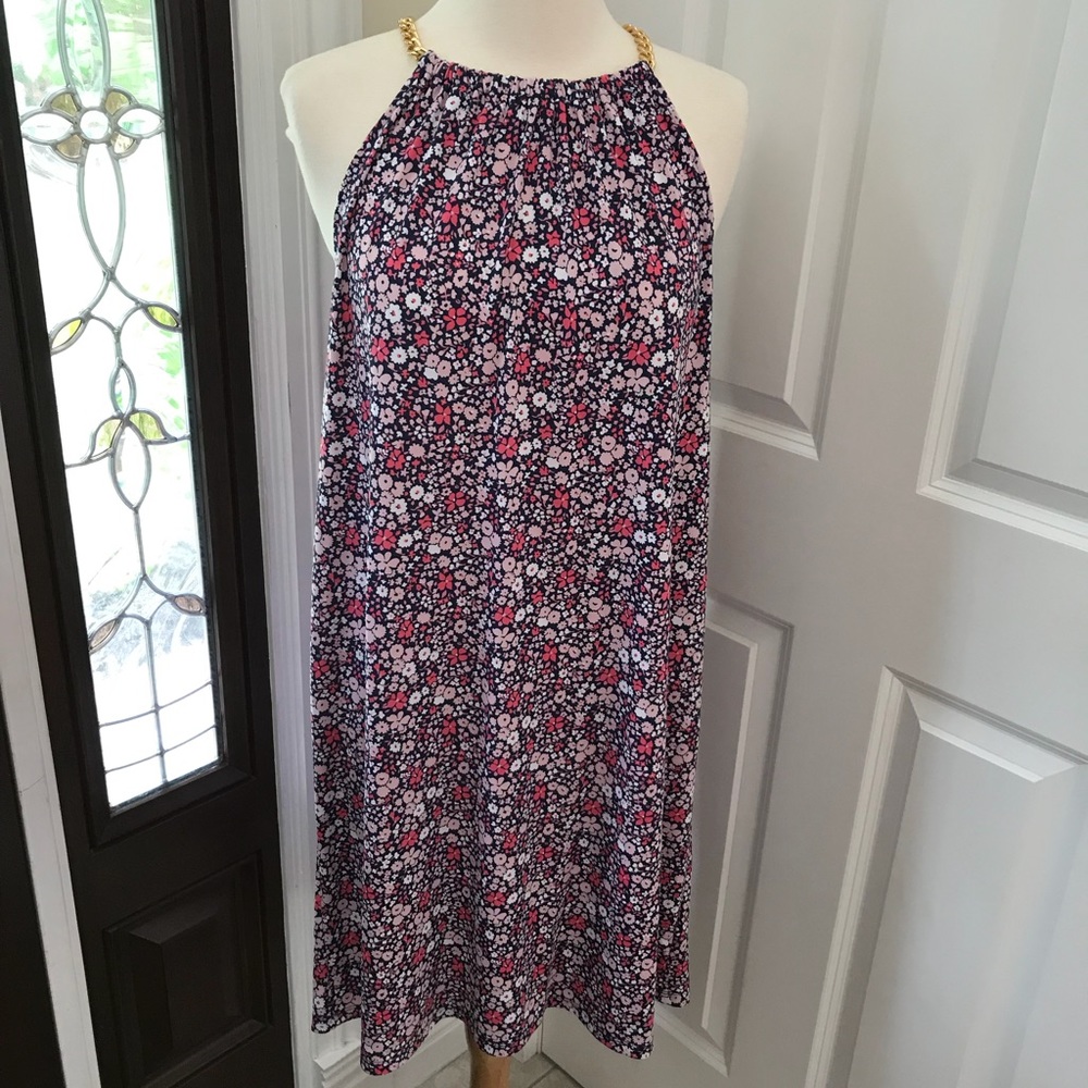 Michael Kors bright blush dress
